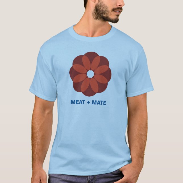 Meat + Mate T-shirt (Front)