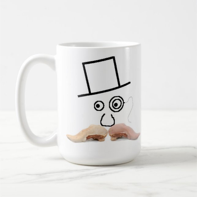 Meat Moustache Mug (Left)