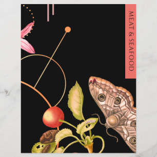 Meat & Seafood   Recipe Insert   Black Butterfly