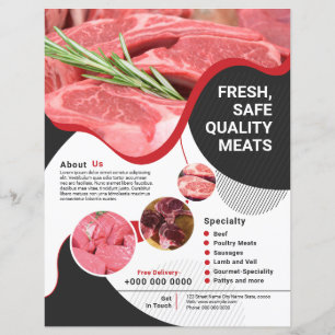 Meat Shop   Butcher Shop Flyer