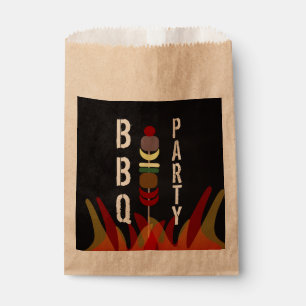 Meat Skewers BBQ Cook Out Party Favour Bags