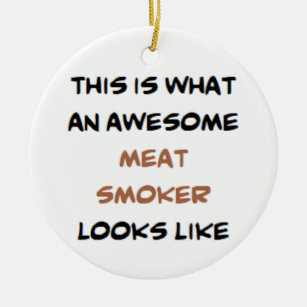 meat smoker, awesome ceramic tree decoration