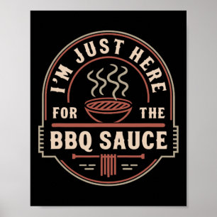 Meat Smoking Dad Quote For Funny Bbq Grill Meat Sm Poster