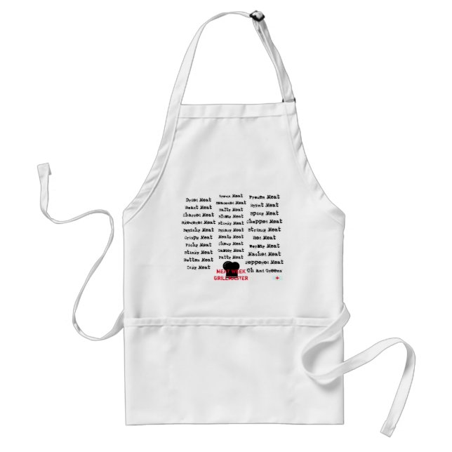 MEAT! STANDARD APRON (Front)