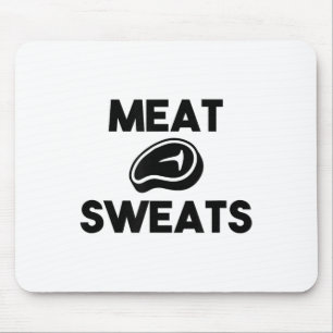 Meat Sweats For Grilling Chef Smoker Bbq King Beef Mouse Mat