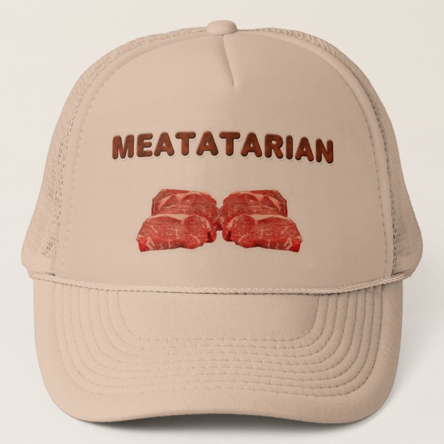 meatatarian hat (Front)