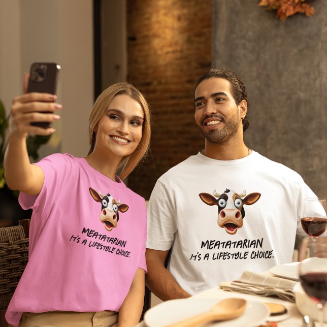 Meatatarian, It's a lifestyle choice T-Shirt (Creator Uploaded)