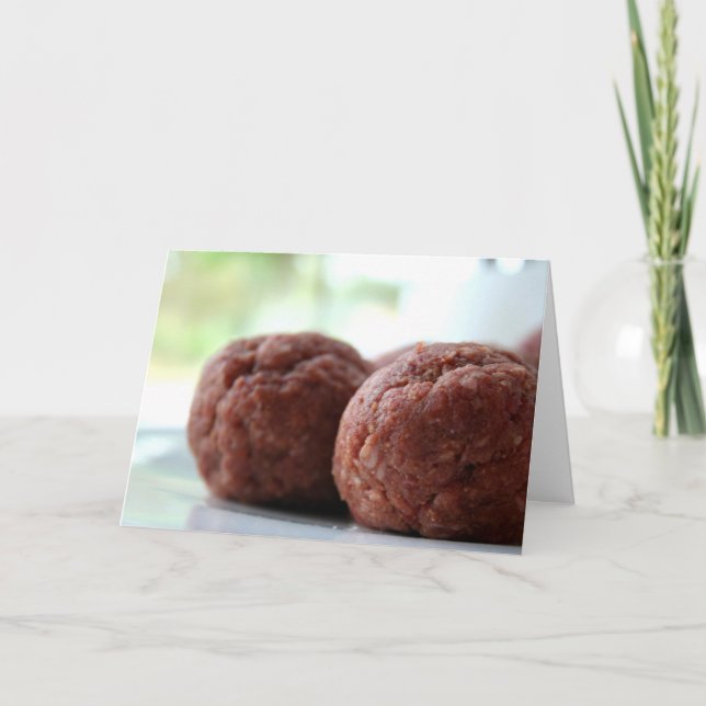 Meatball Card (Front)