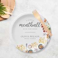Meatball Italian Baby Shower