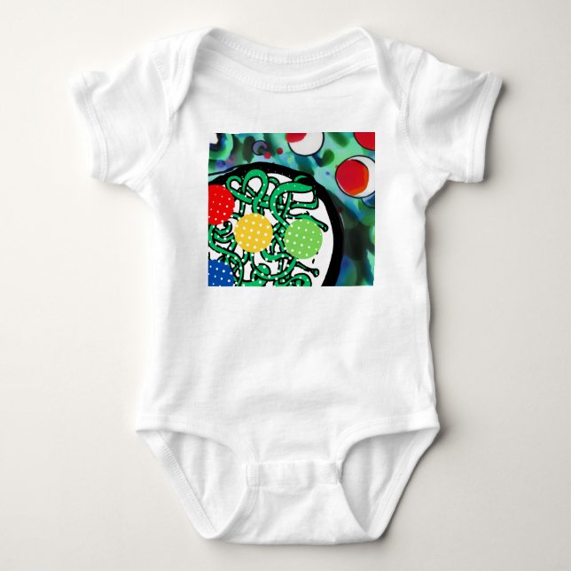 Meatball Madness Baby Bodysuit (Front)