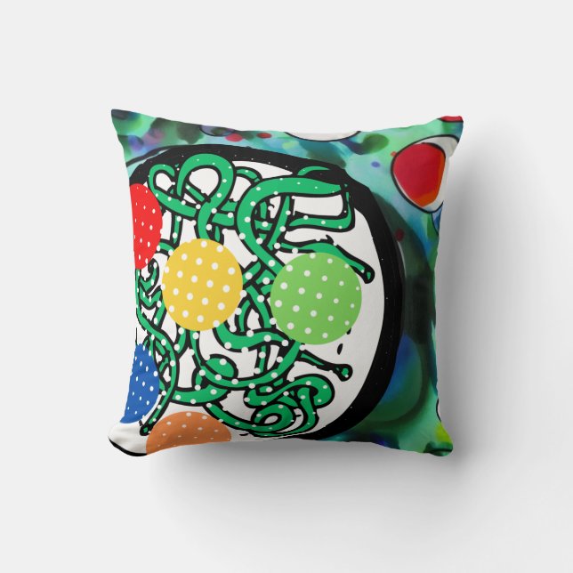 Meatball Madness Cushion (Front)