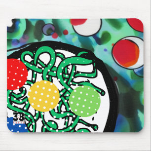 Meatball Madness Mouse Mat