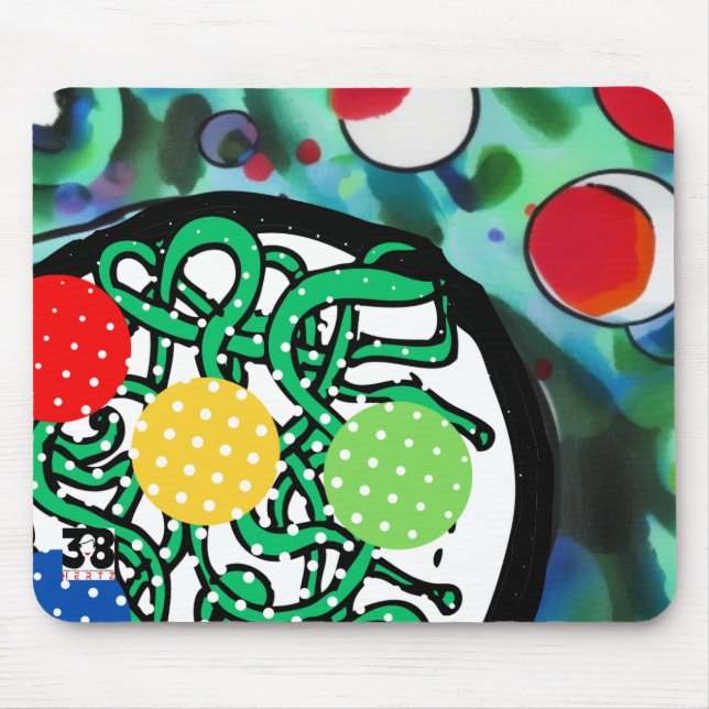 Meatball Madness Mouse Mat (Front)