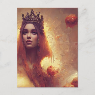 Meatballl Foodfight Queen Postcard