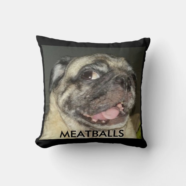 MEATBALLS CUSHION (Front)