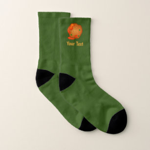Meatballs in Hot Sauce and text on any colour Socks