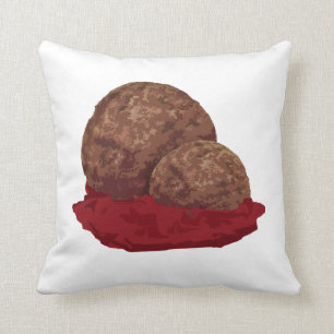 Meatballs in Sauce Cushion