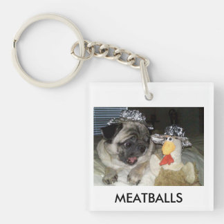 MEATBALLS KEY RING