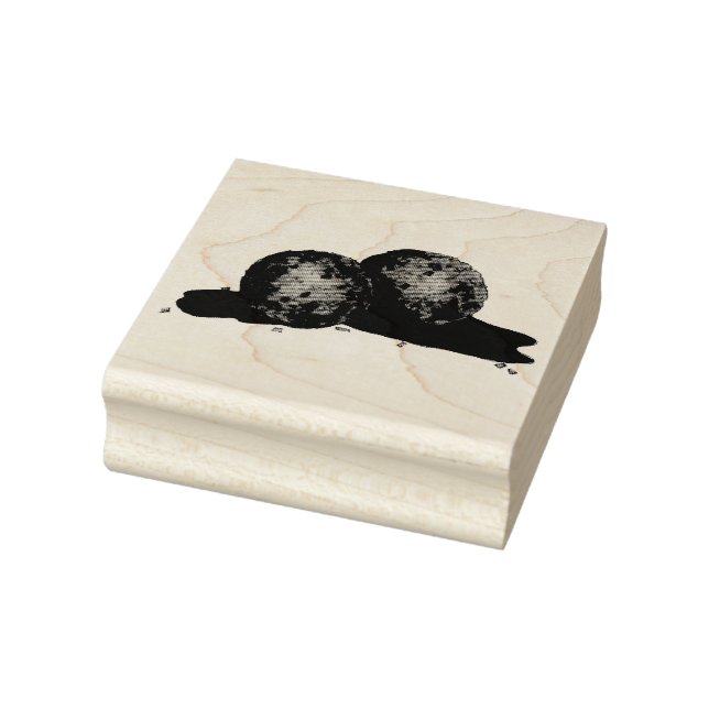 Meatballs Marinara Italian Restaurant Food Cooking Rubber Stamp (Stamp)