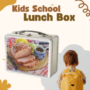 Meatloaf Meal Cheese Dish Lunch Box