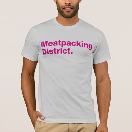 Meatpacking District (magenta) T-Shirt