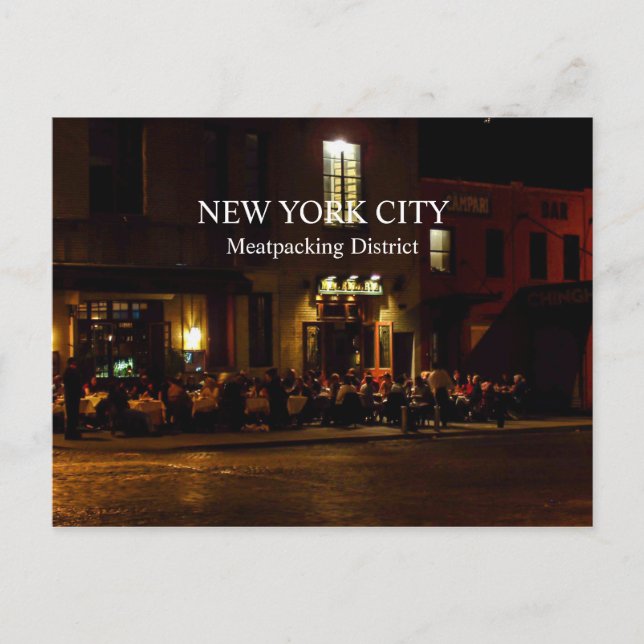 Meatpacking District Postcard (Front)