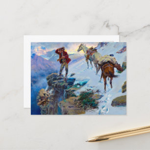 Meat's Not Meat 'Till it's in the Pan by Russell Postcard