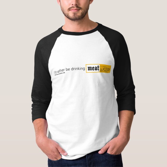 MeatWater™ 3/4 sleeve T-shirt (Front)