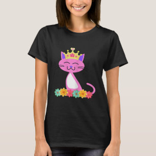 Meautastic Princess Cat Princess With T-Shirt