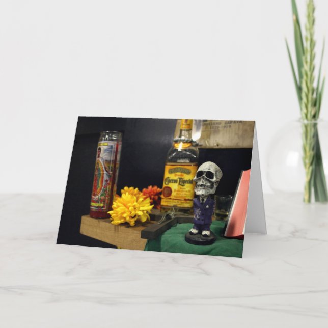 MECA's 2008 Day of The Dead Festival Card (Front)