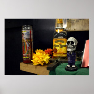 MECA's 2008 Day of The Dead Festival Poster