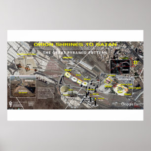 Mecca Pleiades Pattern 3 Poster