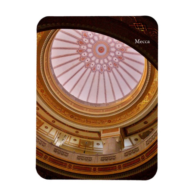 Mecca, Saudi Arabia Magnet (Vertical)