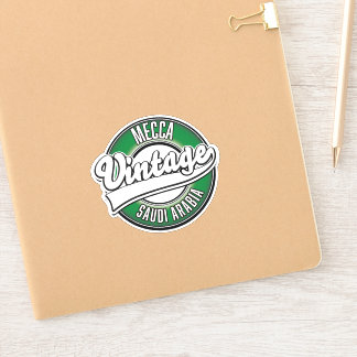 Mecca saudi arabia vintage logo