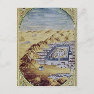 Mecca surrounded by the Mountains of Arafa Postcard