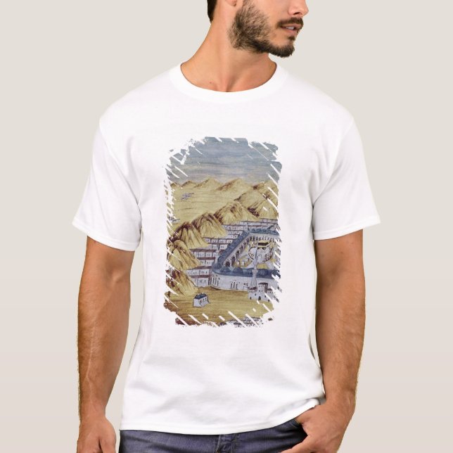 Mecca surrounded by the Mountains of Arafa T-Shirt (Front)