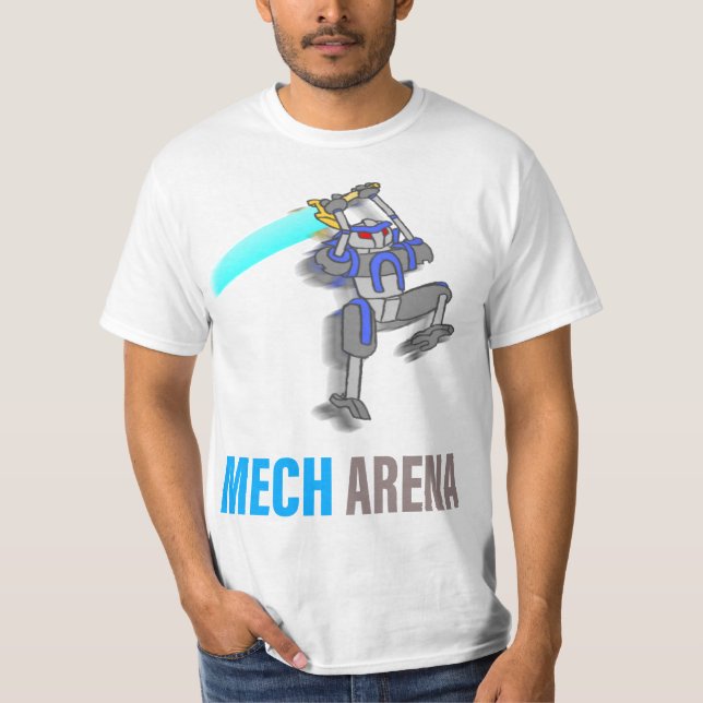 Mech Arena let's play amazing battle T-Shirt (Front)