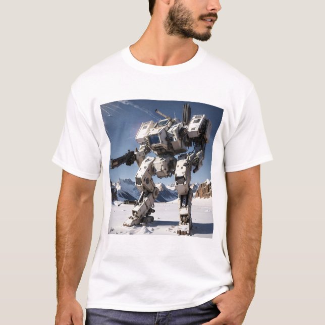 Mech Warrior T-Shirt (Front)