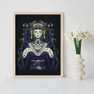 Mecha Geisha Poster