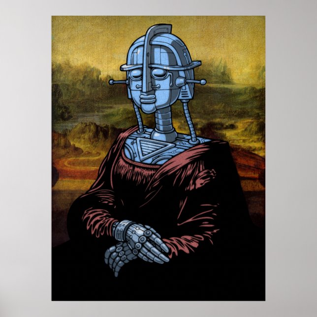 Mecha Lisa Poster (Front)