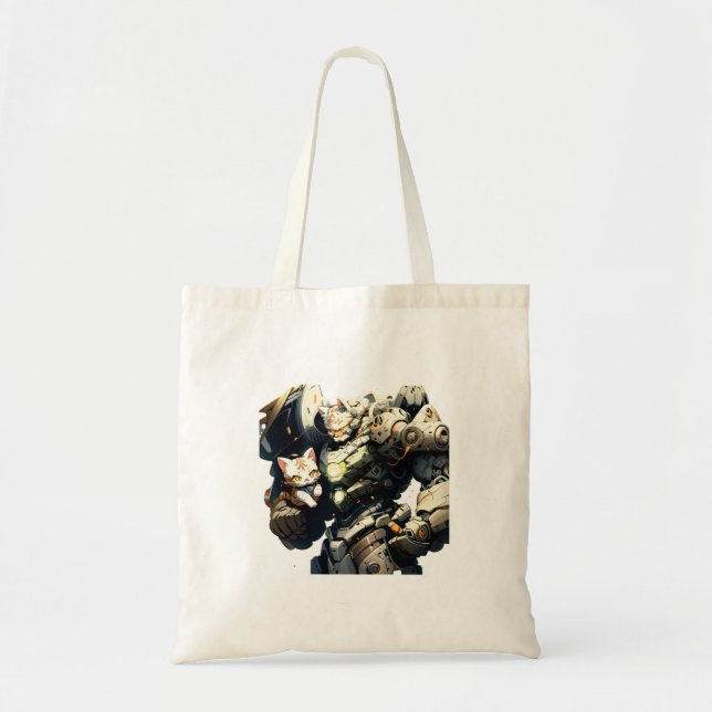 MechaCat Tote bag - British Shorthair (Front)