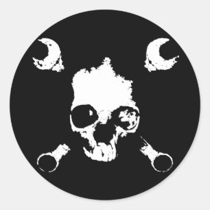 Mechaneer Classic Round Sticker