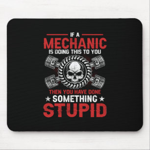 Mechanic Art   A Mechanic Is Doing Mouse Mat