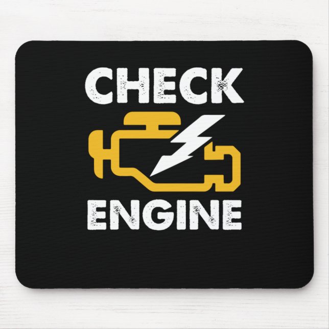 Mechanic Auto Repair Machines Cars Vehicles Gift C Mouse Mat (Front)