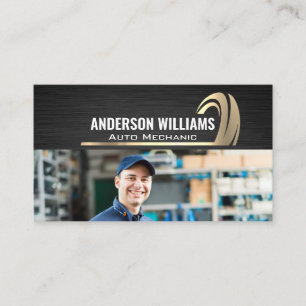 Mechanic   Auto Services Business Card