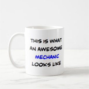 mechanic, awesome coffee mug
