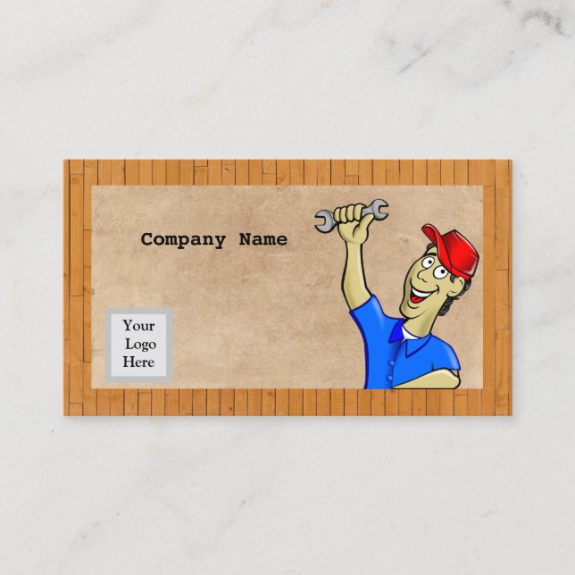 Mechanic Business Card (Front)