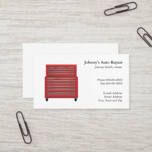 Mechanic Business Card