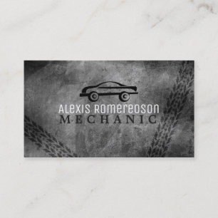Mechanic Business Cards