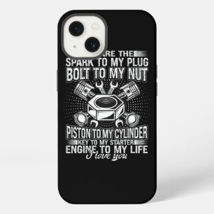 Mechanic Car Guy Bolt To My Nut Piston To My Cylin iPhone 13 Case